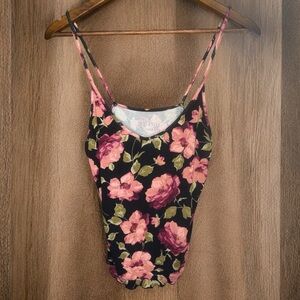 American Eagle Outfitters Pink Floral Camisole